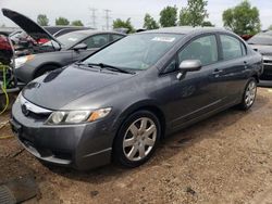 Salvage cars for sale at Elgin, IL auction: 2009 Honda Civic LX