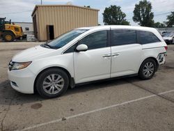 Salvage cars for sale at Moraine, OH auction: 2015 Honda Odyssey EXL