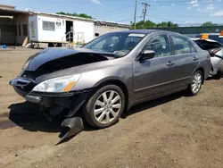 Salvage cars for sale at New Britain, CT auction: 2007 Honda Accord EX