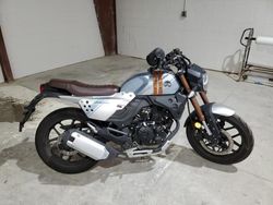 Salvage motorcycles for sale at Leroy, NY auction: 2022 Qipa Motorcycle