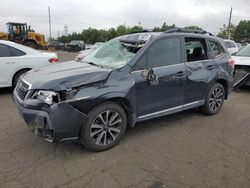 Carros salvage a la venta en subasta: 2018 Subaru Forester 2.0XT Touring