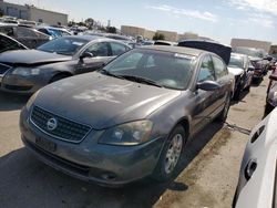 Salvage cars for sale at Martinez, CA auction: 2006 Nissan Altima S