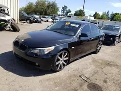 Salvage cars for sale at Woodburn, OR auction: 2006 BMW 530 I