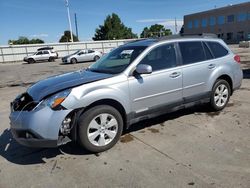 Subaru salvage cars for sale: 2012 Subaru Outback 2.5I Limited