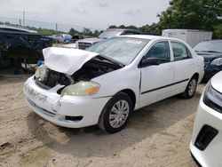 Salvage cars for sale at Seaford, DE auction: 2005 Toyota Corolla CE