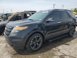 Salvage cars for sale at Chicago Heights, IL auction: 2014 Ford Explorer Sport