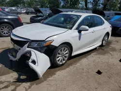 Salvage cars for sale at Bridgeton, MO auction: 2020 Toyota Camry LE