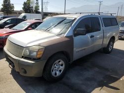 Salvage cars for sale at Rancho Cucamonga, CA auction: 2005 Nissan Titan XE