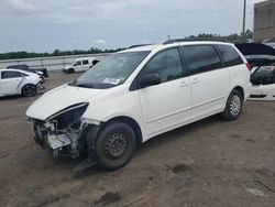 Salvage cars for sale from Copart Fredericksburg, VA: 2007 Toyota Sienna CE