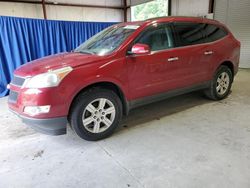 Salvage cars for sale at Hurricane, WV auction: 2012 Chevrolet Traverse LT