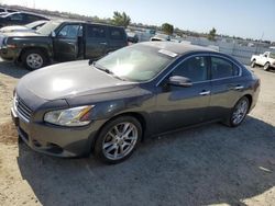 Salvage cars for sale at Antelope, CA auction: 2009 Nissan Maxima S