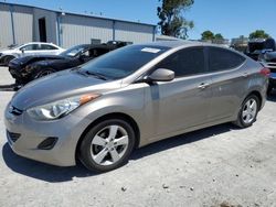 Salvage cars for sale at Tulsa, OK auction: 2013 Hyundai Elantra GLS