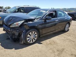 Salvage cars for sale at San Martin, CA auction: 2014 Honda Accord EXL