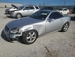 Salvage cars for sale from Copart Haslet, TX: 2002 Mercedes-Benz SLK 320