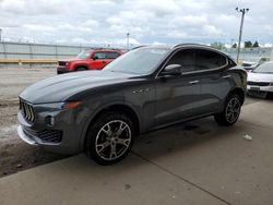 Salvage cars for sale at Dyer, IN auction: 2017 Maserati Levante Luxury