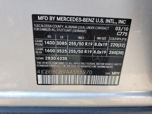 2010 Mercedes-Benz ML 350 4matic