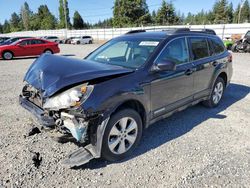 Subaru Outback salvage cars for sale: 2012 Subaru Outback 2.5I Limited