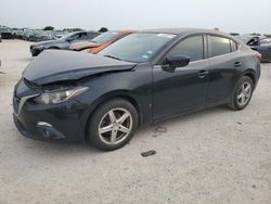 Salvage cars for sale at San Antonio, TX auction: 2015 Mazda 3 Grand Touring
