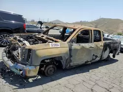 Salvage trucks for sale at Colton, CA auction: 2017 Chevrolet Silverado C1500 LT