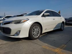 Salvage cars for sale from Copart Grand Prairie, TX: 2014 Toyota Avalon Hybrid