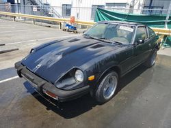 Salvage cars for sale at Vallejo, CA auction: 1981 Datsun 280ZX