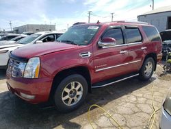 Salvage cars for sale from Copart Chicago Heights, IL: 2007 Cadillac Escalade Luxury