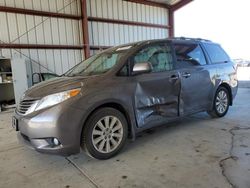 Salvage cars for sale at Helena, MT auction: 2015 Toyota Sienna XLE