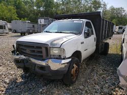 Ford f450 Super Duty salvage cars for sale: 2002 Ford F450 Super Duty