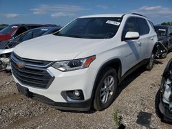 Salvage cars for sale at Elgin, IL auction: 2019 Chevrolet Traverse LT