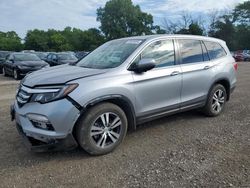 Salvage cars for sale from Copart Des Moines, IA: 2016 Honda Pilot EXL