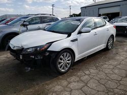 Salvage cars for sale from Copart Chicago Heights, IL: 2015 KIA Optima EX