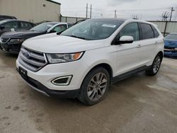 Ford Edge Titanium salvage cars for sale: 2015 Ford Edge Titanium