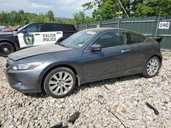 Salvage cars for sale at Candia, NH auction: 2009 Honda Accord EXL