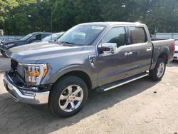 Salvage cars for sale at Austell, GA auction: 2022 Ford F150 Supercrew