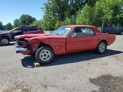 Salvage cars for sale at Portland, OR auction: 1966 Ford Mustang