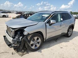 Salvage cars for sale at Houston, TX auction: 2021 Toyota Rav4 XLE Premium