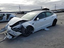 Salvage cars for sale at Sun Valley, CA auction: 2022 Tesla Model 3