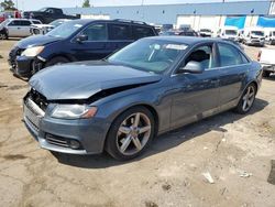 Carros salvage a la venta en subasta: 2009 Audi A4 Prestige