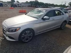 Mercedes-Benz salvage cars for sale: 2018 Mercedes-Benz C 300 4matic