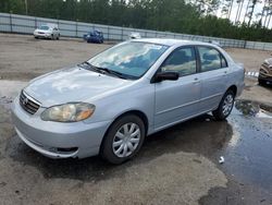 Salvage cars for sale at Harleyville, SC auction: 2008 Toyota Corolla CE