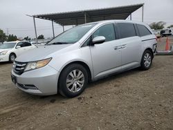 Salvage cars for sale at San Diego, CA auction: 2014 Honda Odyssey EXL