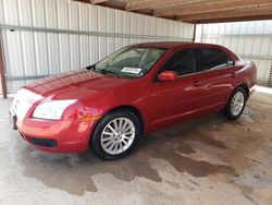 Salvage cars for sale from Copart Andrews, TX: 2006 Mercury Milan Premier