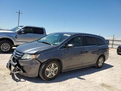 Honda salvage cars for sale: 2015 Honda Odyssey LX