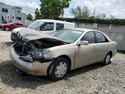 Salvage cars for sale from Copart Opa Locka, FL: 2006 Toyota Camry LE