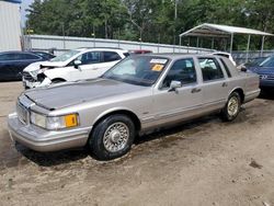 Salvage cars for sale from Copart Austell, GA: 1994 Lincoln Town Car Executive