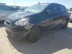 Salvage cars for sale at Grand Prairie, TX auction: 2019 Mitsubishi Mirage ES