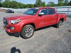Salvage cars for sale from Copart Grantville, PA: 2016 Toyota Tacoma Double Cab