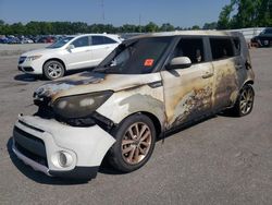 KIA salvage cars for sale: 2017 KIA Soul +