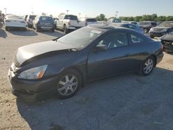 Salvage cars for sale at Indianapolis, IN auction: 2005 Honda Accord EX