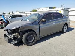 Salvage cars for sale at Bakersfield, CA auction: 2015 Nissan Sentra S